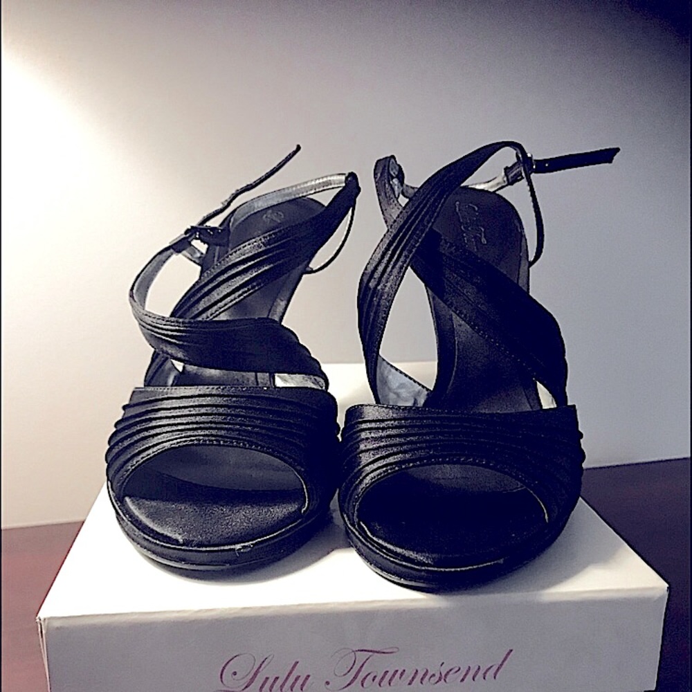 Gatsby Joan & David Circa Cord Accent Strappy Stilettos 4.25 inch - Picture 6 of 10
